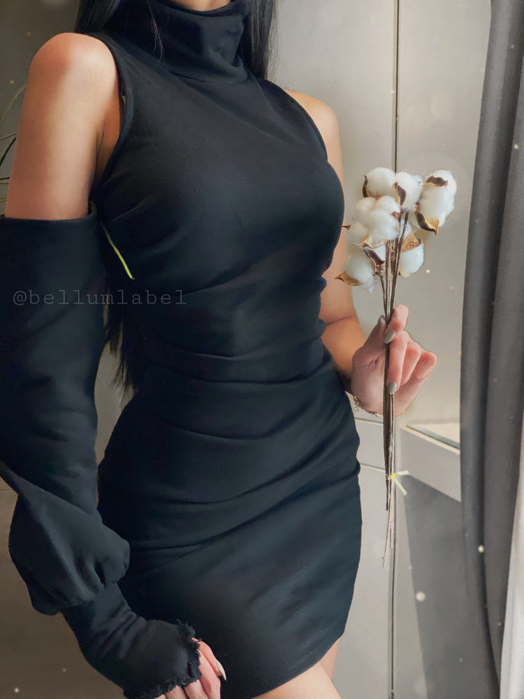 
                  
                    Load image into Gallery viewer, OTW Black Dress
                  
                